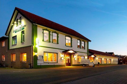 Akzent Hotel Hubertus Мелле Экстерьер фото
